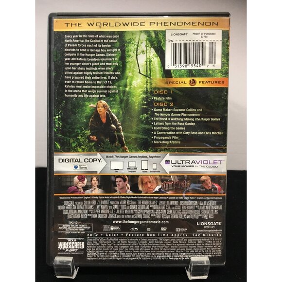 The Hunger Games 2-Disc Set DVD & Digital Copy 2012 - Picture 7 of 16